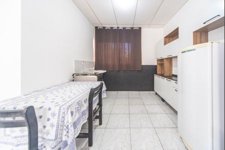 Cozinha da Kitnet de kitnet/studio para alugar com 1 quarto, 30m² em Recreio da Borda do Campo, Santo André