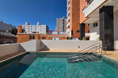 Área comum - Piscina de apartamento para alugar com 2 quartos, 70m² em Cidade Ocian, Praia Grande