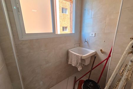 Área de Serviço de apartamento para alugar com 2 quartos, 70m² em Cidade Ocian, Praia Grande