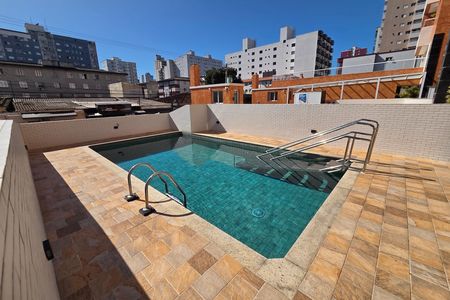 Área comum - Piscina de apartamento para alugar com 2 quartos, 70m² em Cidade Ocian, Praia Grande