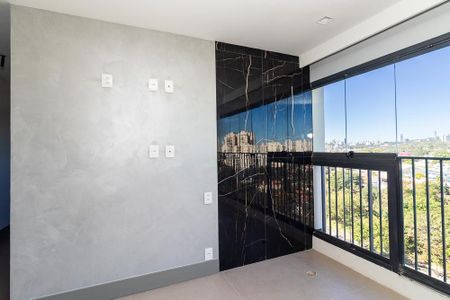 Sala de apartamento para alugar com 1 quarto, 55m² em Vila Anastácio, São Paulo