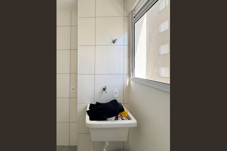 Área de Serviço de apartamento para alugar com 2 quartos, 51m² em Jardim Campestre, São Bernardo do Campo
