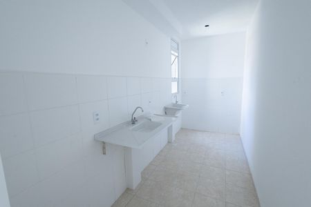 Cozinha de apartamento para alugar com 2 quartos, 45m² em Jardim Pitoresco, Jacareí