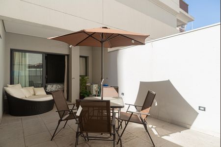 Varanda do Quarto de kitnet/studio para alugar com 1 quarto, 46m² em Consolação, São Paulo