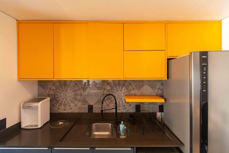 Cozinha de apartamento à venda com 2 quartos, 76m² em Aclimação, São Paulo