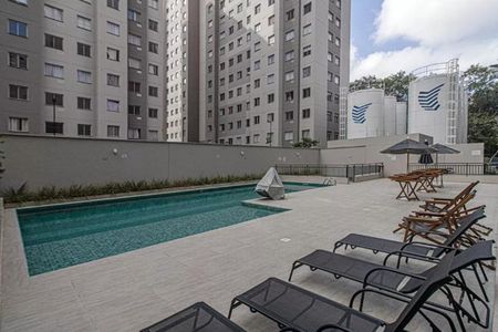 Apartamento à venda com 35m², 2 quartos e sem vaga'Área comum - Piscina