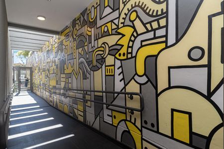 Apartamento para alugar com 45m², 1 quarto e 1 vaga Apartamento para alugar com 45m², 1 quarto e 1 vagaÁrea comum - Entrada do Edifício