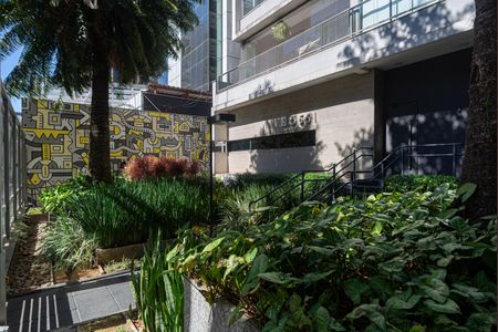 Apartamento para alugar com 45m², 1 quarto e 1 vaga Apartamento para alugar com 45m², 1 quarto e 1 vagaÁrea comum - Entrada do Edifício