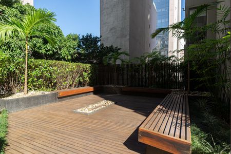 Apartamento para alugar com 45m², 1 quarto e 1 vaga Apartamento para alugar com 45m², 1 quarto e 1 vagaÁrea comum - Lounge e Lareira