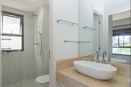 Apartamento para alugar com 45m², 1 quarto e 1 vaga Apartamento para alugar com 45m², 1 quarto e 1 vagaBanheiro