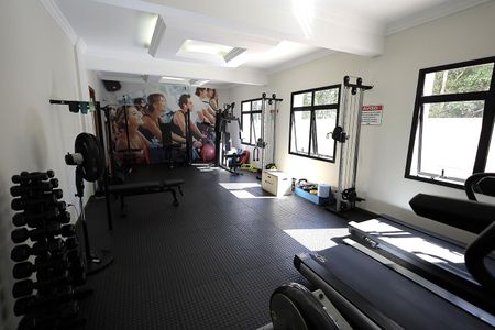 Área comum - Academia de apartamento à venda com 3 quartos, 144m² em Vila Guiomar, Santo André