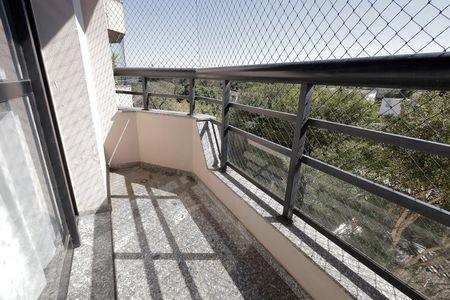 Sacada de apartamento à venda com 3 quartos, 144m² em Vila Guiomar, Santo André