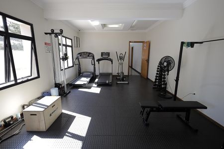 Área comum - Academia de apartamento à venda com 3 quartos, 144m² em Vila Guiomar, Santo André