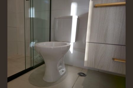Banheiro Social de apartamento para alugar com 1 quarto, 41m² em Picanço, Guarulhos