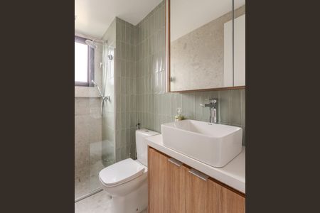 Apartamento à venda com 57m², 2 quartos e 1 vaga Apartamento à venda com 57m², 2 quartos e 1 vagaBanheiro