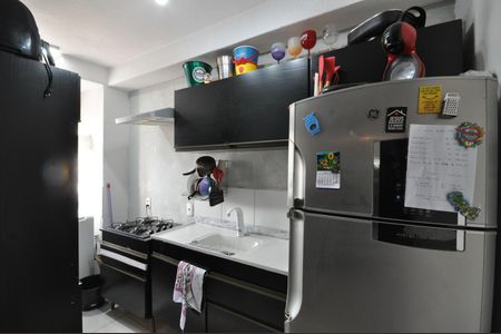 Cozinha de apartamento à venda com 2 quartos, 42m² em Vila Santos, São Paulo