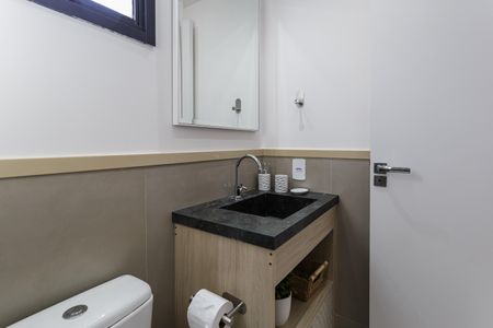 Studio para alugar com 25m², 1 quarto e sem vaga Studio para alugar com 25m², 1 quarto e sem vagaBanheiro