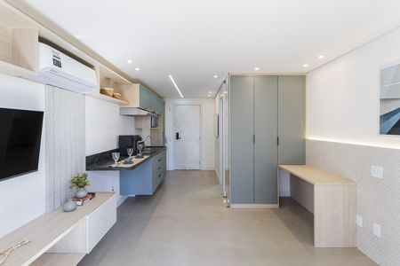 Studio para alugar com 25m², 1 quarto e sem vaga Studio para alugar com 25m², 1 quarto e sem vagaStudio