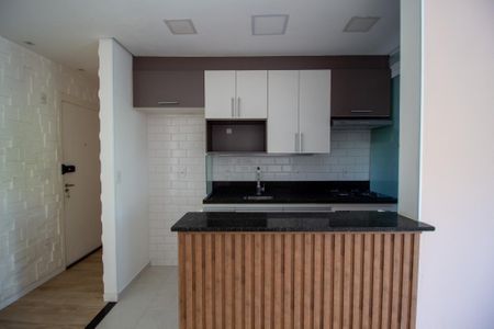 Cozinha de apartamento para alugar com 2 quartos, 52m² em Parque Morumbi, Votorantim