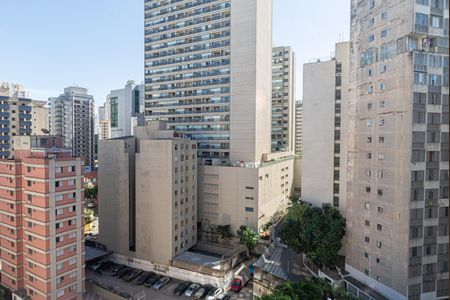 Vista da Varanda da Sala de apartamento para alugar com 1 quarto, 37m² em Bela Vista, São Paulo