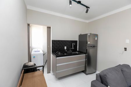 COZINHA de apartamento para alugar com 1 quarto, 50m² em Cambuí, Campinas