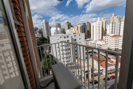VARANDA de apartamento para alugar com 1 quarto, 50m² em Cambuí, Campinas