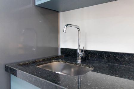 Cozinha de apartamento para alugar com 1 quarto, 35m² em Cidade Baixa, Porto Alegre