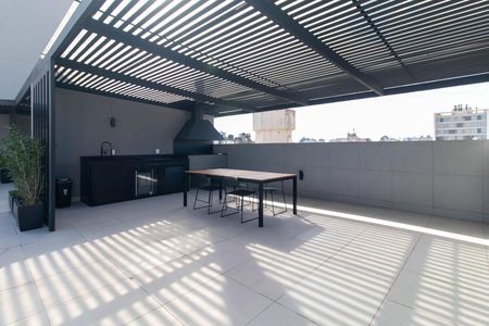 Área comum - Churrasqueira de apartamento para alugar com 1 quarto, 35m² em Cidade Baixa, Porto Alegre