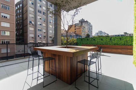Área comum de apartamento para alugar com 1 quarto, 35m² em Cidade Baixa, Porto Alegre