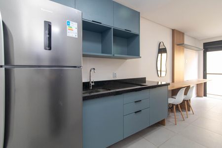 Cozinha de apartamento para alugar com 1 quarto, 35m² em Cidade Baixa, Porto Alegre