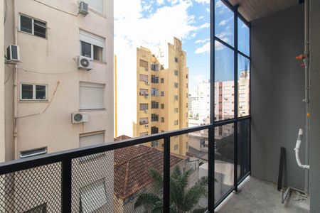 Varanda de apartamento para alugar com 1 quarto, 35m² em Cidade Baixa, Porto Alegre