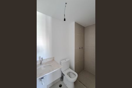 Banheiro da Suíte de apartamento à venda com 3 quartos, 125m² em Vila Dom Pedro I, São Paulo