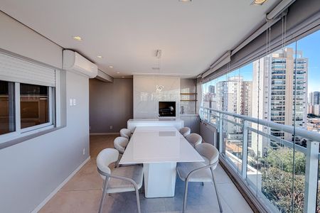 Varanda da Sala de apartamento à venda com 3 quartos, 95m² em Vila Mariana, São Paulo