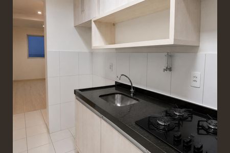 Cozinha de apartamento para alugar com 2 quartos, 48m² em Palmeiras de São José, São José dos Campos
