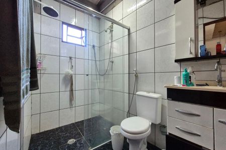 Banheiro da Suíte de casa para alugar com 2 quartos, 100m² em Jardim Aeronave de Viracopos, Campinas