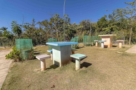 Área comum de apartamento para alugar com 2 quartos, 46m² em São Pedro, Ribeirão das Neves