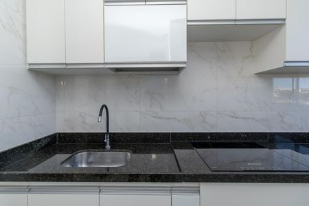 Apartamento para alugar com 46m², 2 quartos e sem vaga Apartamento para alugar com 46m², 2 quartos e sem vagaCozinha e Área de Serviço