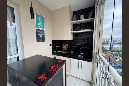 Varanda gourmet de apartamento à venda com 3 quartos, 113m² em Vila Campesina, Osasco