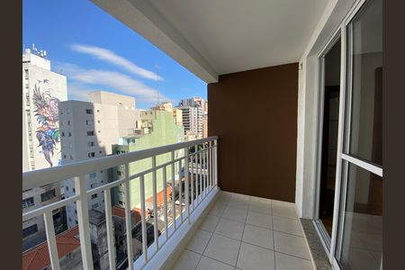 Varanda de apartamento para alugar com 2 quartos, 61m² em Vila Buarque, São Paulo