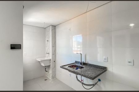 Cozinha  de apartamento à venda com 1 quarto, 36m² em Vila Santana, São Paulo
