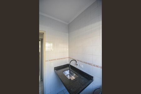Cozinha e Área de Serviço de kitnet/studio para alugar com 1 quarto, 33m² em Assunção, São Bernardo do Campo
