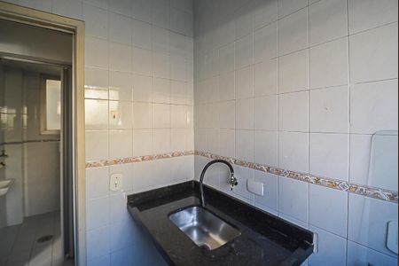Cozinha e Área de Serviço de kitnet/studio para alugar com 1 quarto, 33m² em Assunção, São Bernardo do Campo