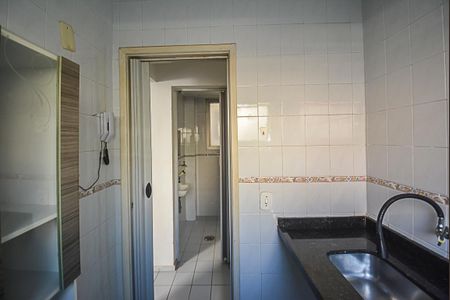 Cozinha e Área de Serviço de kitnet/studio para alugar com 1 quarto, 33m² em Assunção, São Bernardo do Campo