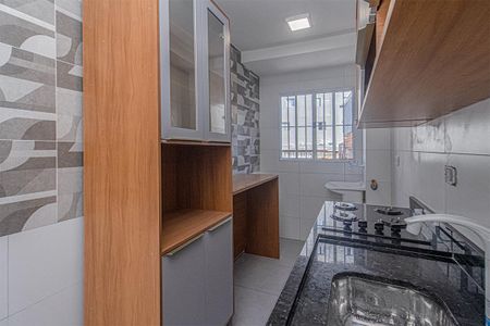 cozinha e área de serviço compartilhadas_2 de apartamento para alugar com 1 quarto, 27m² em São João Climaco, São Paulo