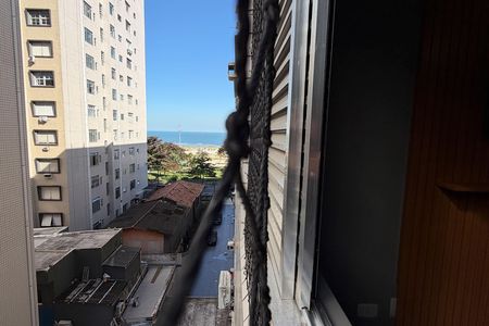 Vista do Quarto de apartamento para alugar com 1 quarto, 49m² em Gonzaga, Santos