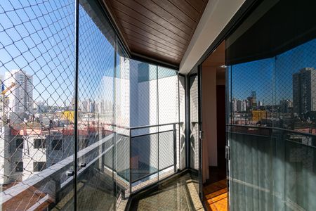 Varanda da Sala de apartamento para alugar com 3 quartos, 121m² em Vila Prudente, São Paulo
