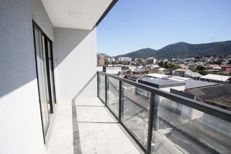 Varanda da Sala de apartamento para alugar com 2 quartos, 61m² em Taquara, Rio de Janeiro