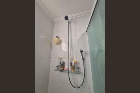 Banheiro Corredor - Detalhe Chuveiro de apartamento à venda com 2 quartos, 60m² em Jardim Colombo, São Paulo