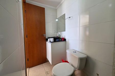 Banheiro de apartamento para alugar com 1 quarto, 45m² em Vila Caiçara, Praia Grande