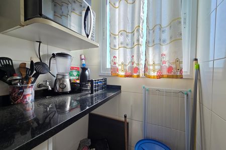 Área de Serviço de apartamento para alugar com 1 quarto, 45m² em Vila Caiçara, Praia Grande